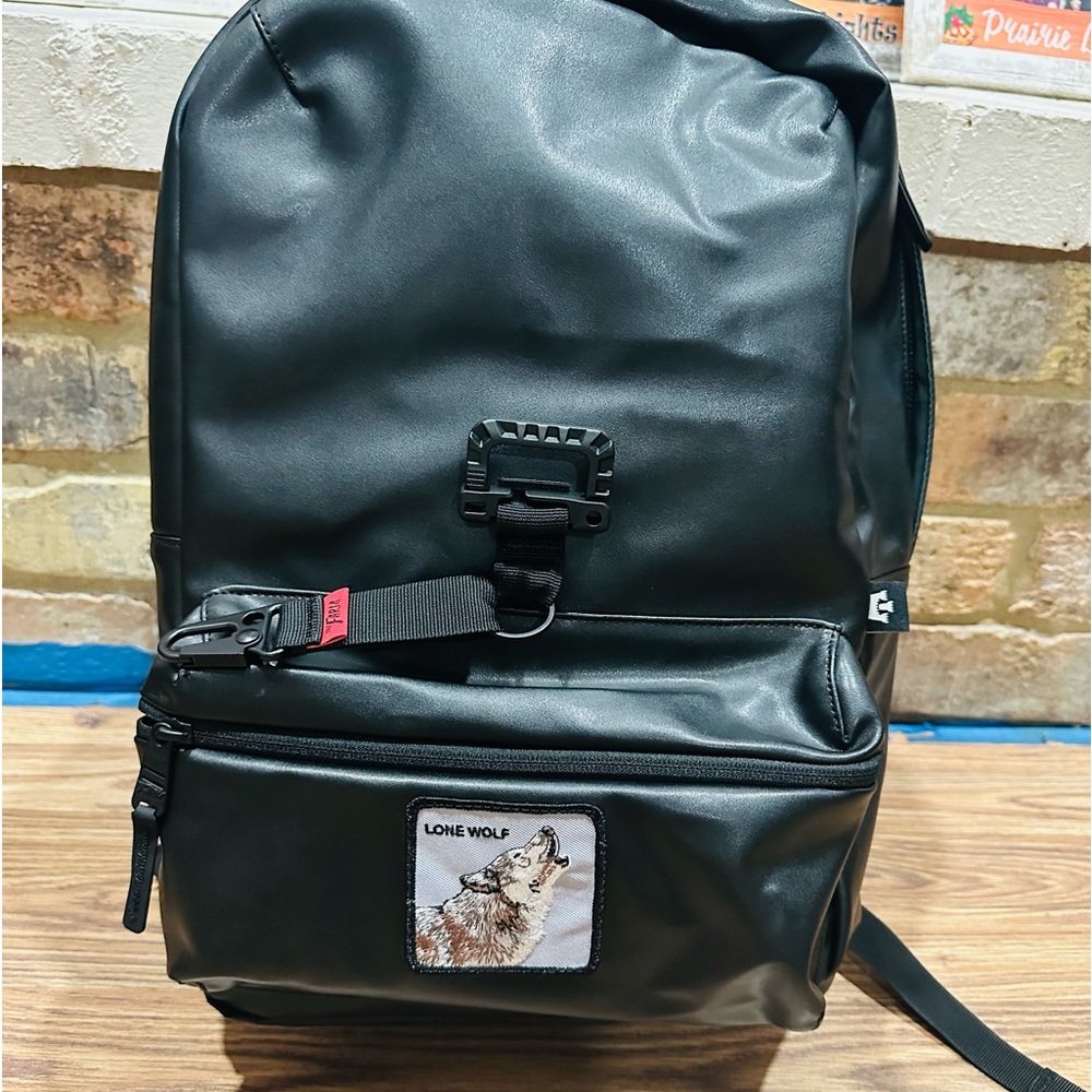 Goorin bros Leather back pack